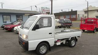 FOR SALE 1992 Suzuki Carry 4WD Axle LockDiff Lock F6A Part2 [upl. by Aiclid]