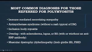 Is it Polymyositis or ImmuneMediated Necrotizing Myopathy [upl. by Lihcox]