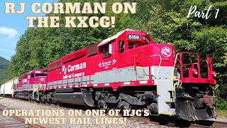 RJ Corman On The KXCG Operations On One Of RJCs Newest Rail Lines Part 1 [upl. by Rikahs714]