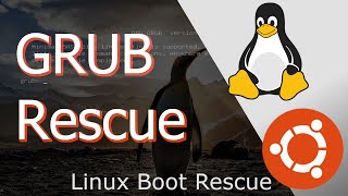 GRUB Rescue and Repair on Linux  Rescue and Repair your Bootloader Ubuntu [upl. by Brechtel]