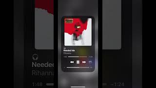 Needed Me Rihanna spotify [upl. by Nnylak985]