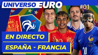 ESPAÑA  FRANCIA EN VIVO  EURO 2024 EN DIRECTO hoy SEMIFINALES EUROCOPA [upl. by Panther]