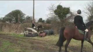 North Tipperary Foxhounds  Toomevara Hunt Feb 09 [upl. by Nomed]