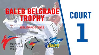 Galeb Belgrade Trophy Serbia Open 2023  Court 1 [upl. by Outhe]