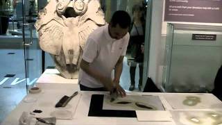 Printmaking Demonstration with Noah Maniapik [upl. by Judy378]