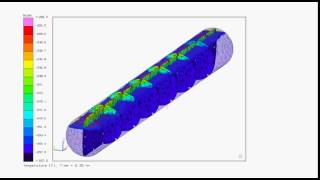 simulation of ullage collapse postfill in LNG rail car [upl. by Elon]