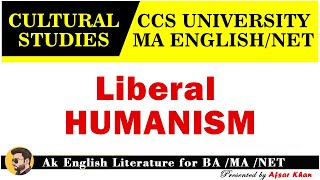 Humanism  Liberal Humanism  Humanist Literary theory in English Literature in Hindi [upl. by Pelligrini]