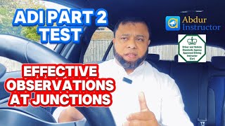 ADI Part 2 Test Not Making Effective Observations At Junctions  ADI Part 2 Online Course [upl. by Notsua]