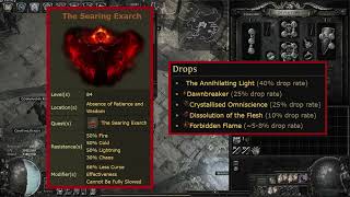 PoE 317 The Searing Exarch Quick Guide Incandescent Invitation Archnemesis [upl. by Jojo]