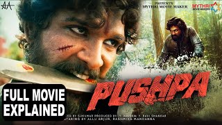 Pushpa Full Movie Hindi Dubbed HD Facts 4K  Allu Arjun  Rashmika Mandanna  Sukumar  Devi Prasad [upl. by Ylaek865]