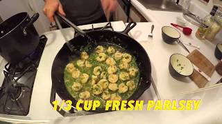 Shrimp Scampi Pasta Recipe TimeLapse Cooking [upl. by Akira879]