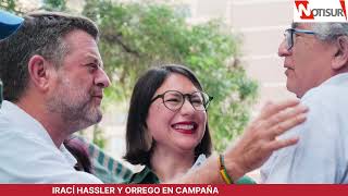 Irací Hassler y Claudio Orrego en campaña [upl. by Bittencourt]