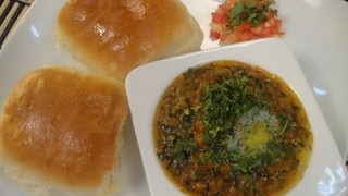 Jain Pav Bhaji  Recipes in Gujarati  Sanjeev Kapoor Khazana [upl. by Bollay418]