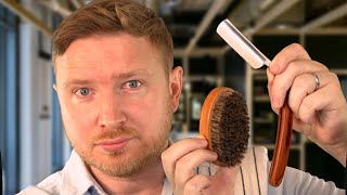 ASMR  The Invite Only Hot Towel Shave Barber Roleplay [upl. by Llenoil]