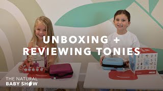 Unboxing and reviewing Tonies with real families [upl. by Dina433]