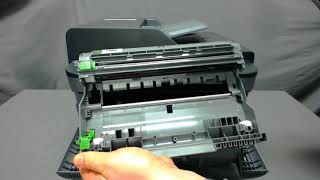 How to replace the toner cartridge in a DCPL2550DW [upl. by Akyeluz]