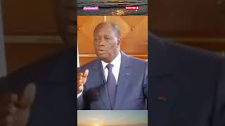 Interview Exclusive  Président Alassane Ouattara face à Alain Foka viral alassaneouattara aes [upl. by Eisej]