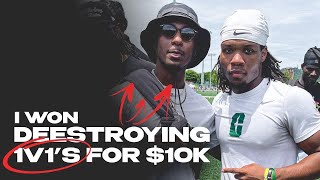 I PULLLED UP TO DEESTROYING 1 ON 1 EVENT AND WON 10 THOUSAND DOLLARS REACTION [upl. by Nnaul]