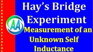 Hays Bridge Experiment in Hindi [upl. by Nichole]