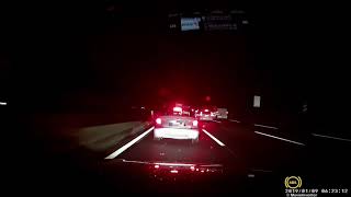 KIA Optima  Autonomous Emergency Braking AEB on Autobahn A3 [upl. by Dustin]