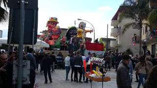 CARNEVALE SAVIANESE 2014  RIONE CAPOCACCIA vs RIONE SIRICO [upl. by Engelhart]