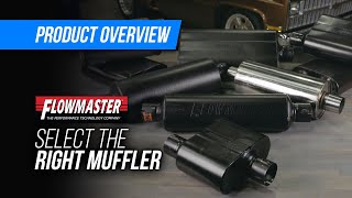 Selecting The Right Flowmaster Muffler For Your Vehicle [upl. by Ozne]