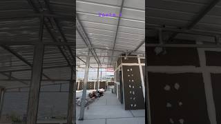 Casa de Drywall en la provincia de Huánuco con estructuras metálicas y Techo de Aluzinc en terraza [upl. by Yllehs]