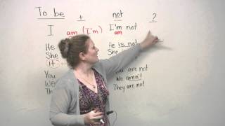 Basic English Grammar  TO BE verb [upl. by Noryt]