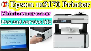 Epson m1140 m1170 m2140 m3140 m3170 Adjustment program resetter  TSKC [upl. by Adnilim]