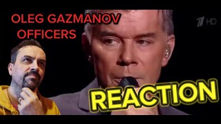 Oleg Gazmanov  Officers  Oleg Gazmanovs Anniversary Concert REACTION [upl. by Ahsii175]