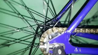 Fixed gear doltrap without lockring using 6 Bolt [upl. by Linea]