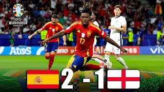 ESPAÑA CAMPEÓN vs INGLATERRA 21 Final Eurocopa 2024 [upl. by Sulakcin]