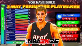 This 2 Way Perimeter Playmaker With 99 PASS ACCURACY And 96 PERIMETER DEFENSE Is A STAR On NBA 2k25 [upl. by Aneeras346]