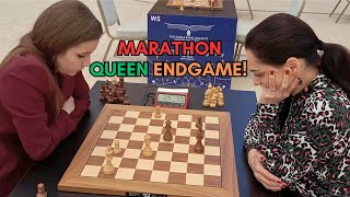 113move marathon endgame  Gergana Peycheva vs Alexandra Kosteniuk  Womens World Rapid 2023 [upl. by Ferino43]