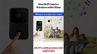 Doorbell Camera Wireless with Chime [upl. by Ttenaej612]