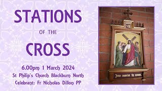 Stations of the Cross  1 March 2024 [upl. by Adanama]