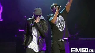 JayZ amp Eminem  Renegade Live at The Wiltern In LA DJ Hero Party 2009 eminem50centcom [upl. by Laidlaw383]