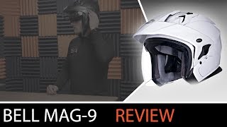 Bell MAG9 SENA Touring Motorcycle Helmet Review at SpeedAddictscom [upl. by Portwine]