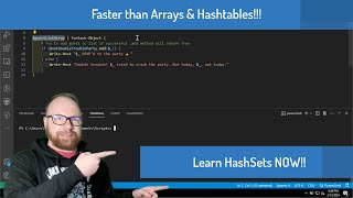 Learn PowerShell HashSets Now Quicker than Arrays and HashTables [upl. by Lurleen]