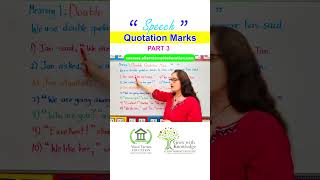 Using Speech Marks  Punctuating Direct Speech  EasyTeaching english writing punctuation speech [upl. by Patric779]