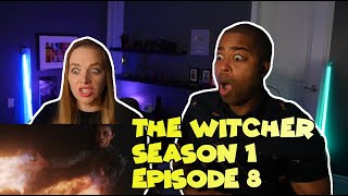 WATCHING The Witcher for the VERY FIRST TIME  Episode 8  Jane and JVs REACTION [upl. by Enyehc]