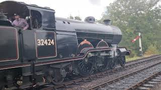 Beachy Head departing Sheffield Park Oct 2024 [upl. by Avot]