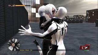 SpiderManAnti Venom Suit Mod Vs Black Cat  SpiderMan Web Of Shadows [upl. by Idissac]