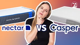 Nectar Hybrid vs Casper Hybrid Mattress Review  Which Mattress is Better [upl. by Romona965]