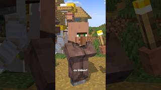 LA LOVIT CUPIDON PE VILLAGER CU BIDON  ANIMATIE MINECRAFT minecraft jess erwin funny [upl. by Angy]