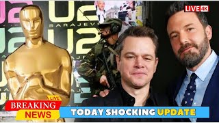 Oscar Dreams Shattered Matt Damon amp Ben Affleck’s ‘Kiss the Future’ Disqualified [upl. by Uhthna]