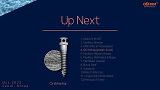 4 IZCInfrazygomatic Crest When and How to use quotOrthodontic Screwquot [upl. by Hassett]