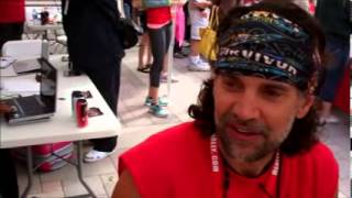 Survivor Oz  Richard Hatch amp Troyzan Robertson Interview Reality Rally 2013 [upl. by Enitsirc]