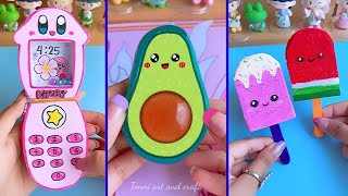 🌷 Easy to make paper craft  how to make  School paper craft ideas  Tonni art and craft [upl. by Aitenev]