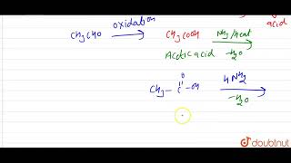 Acetaldehyde to formaldehyde [upl. by Arrat]